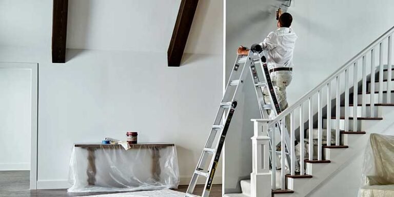 Adjustable Ladder For Stairs